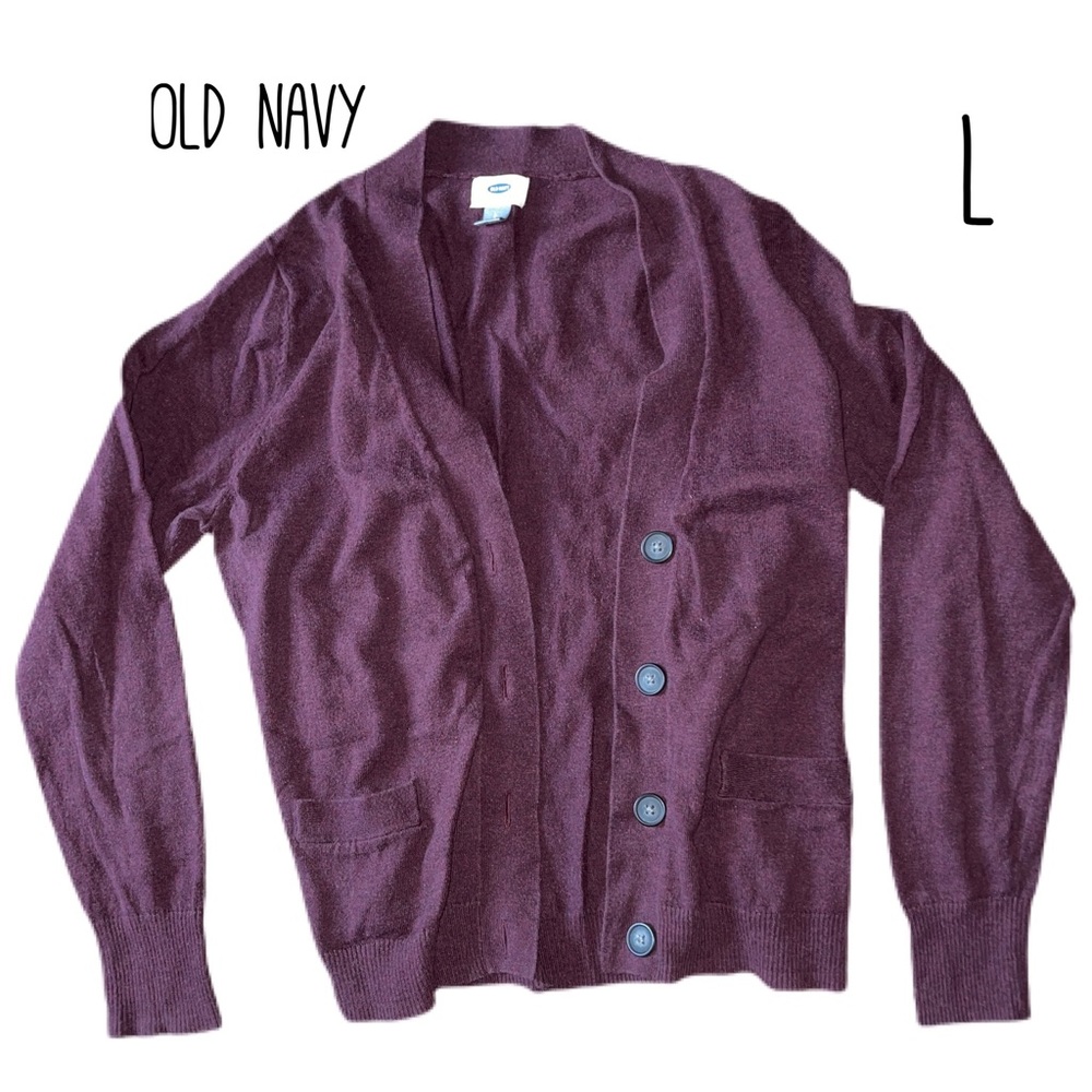 Old navy button up sweater